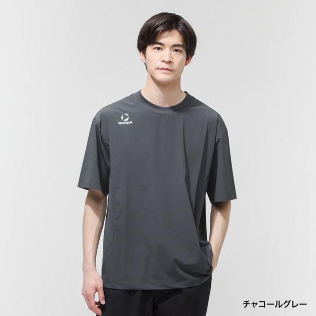 ムーブスポーツ メンズ クロスジャケット クロス半袖ピステ ST6SHTA2MB