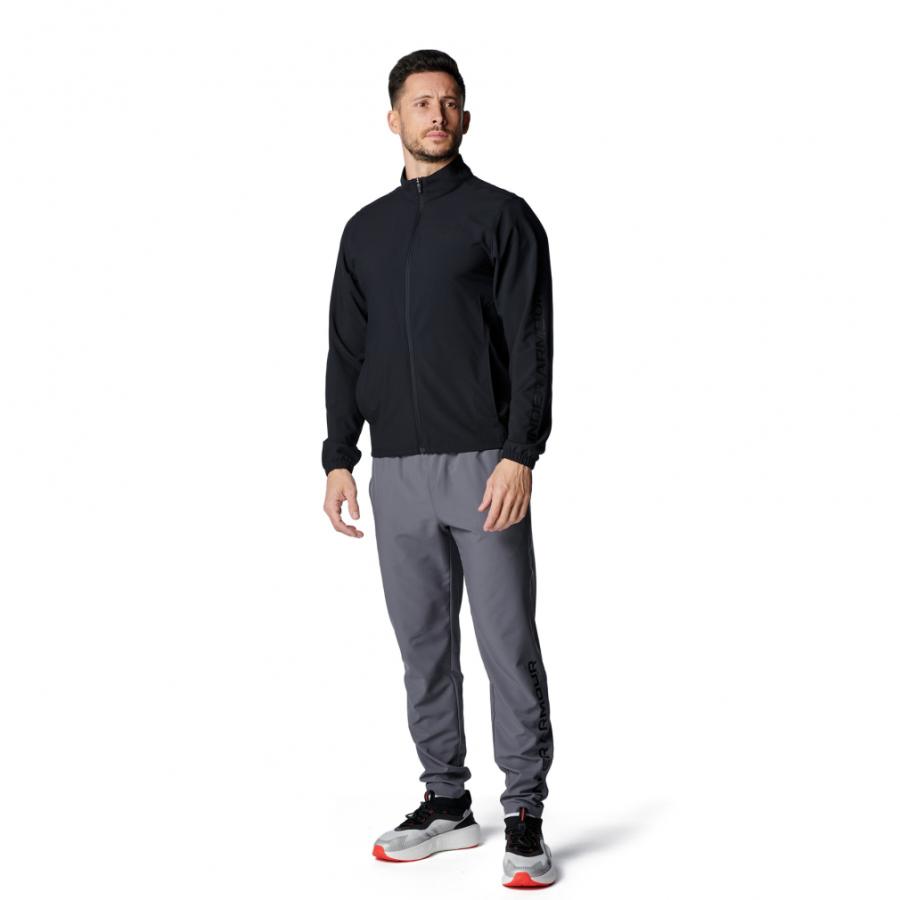 アンダーアーマー クロスジャケット&パンツM グレーブラック UNDER ARMOUR（アンダーアーマー） メンズ クロスパンツ UAフレッシュ