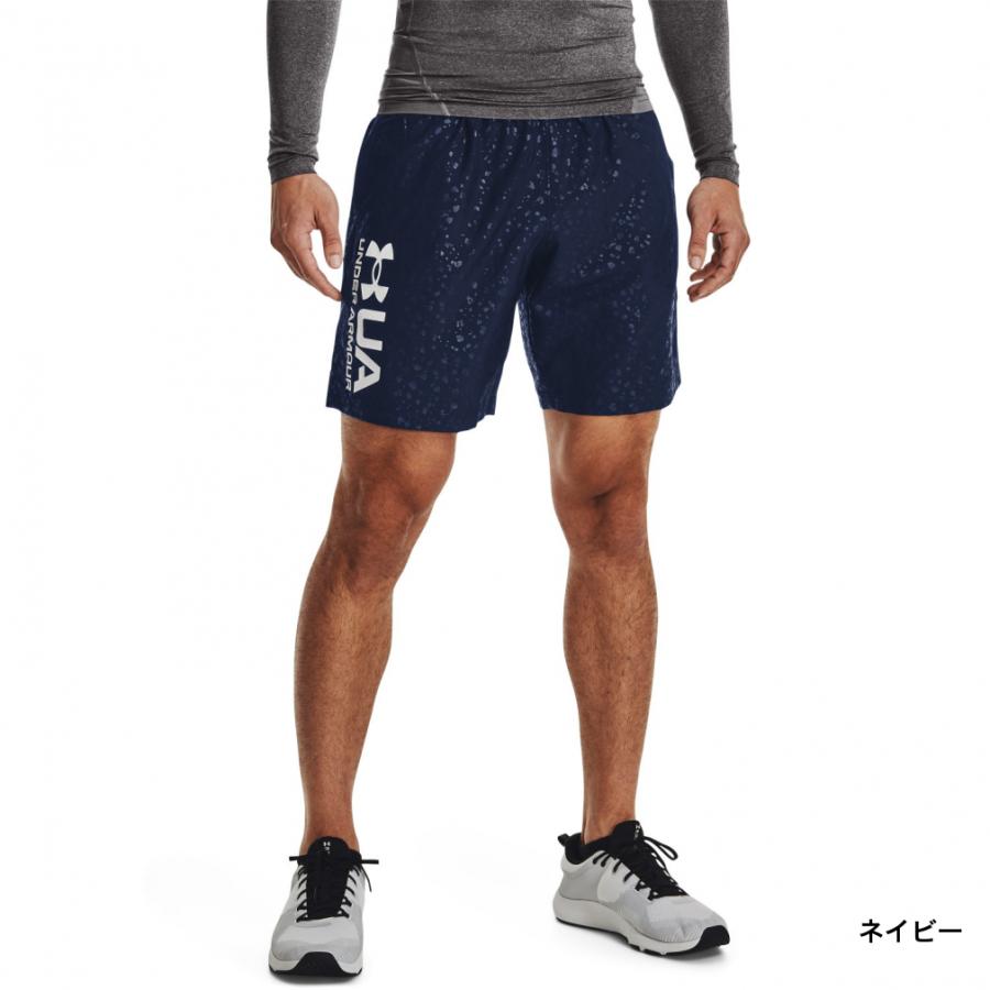 アンダーアーマー メンズ クロスハーフパンツ UA Woven Emboss Shorts 1361432 スポーツウェア UNDER ARMOUR｜alpen-group｜04