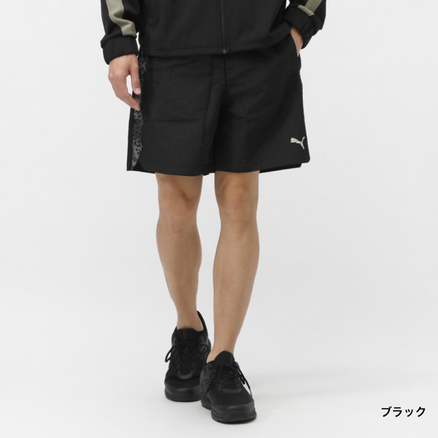 PUMA（プーマ） メンズ クロス ハーフパンツ TRN EDGE AOP ウーブン