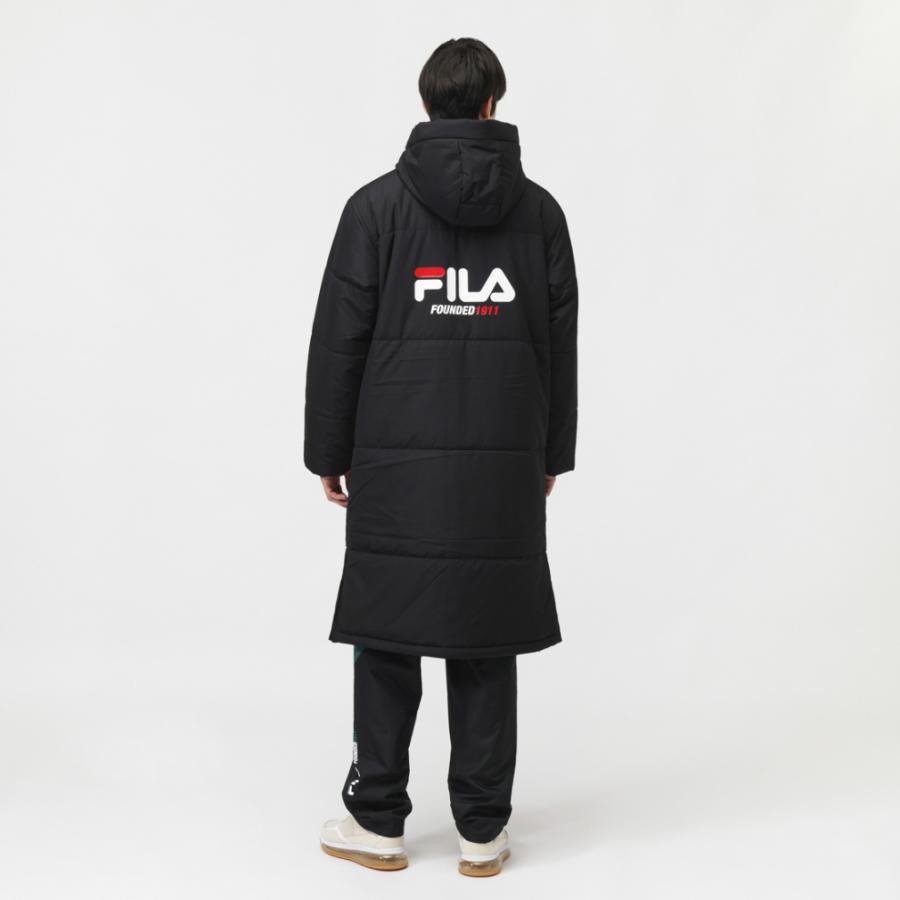 フィラ　FILA　 裏ボア　ベンチコート  スポーツウェア アウター　パテッドコート フィラ＞ハイブリッドダウン裏ボアベンチコート - ベルーナ【公式】