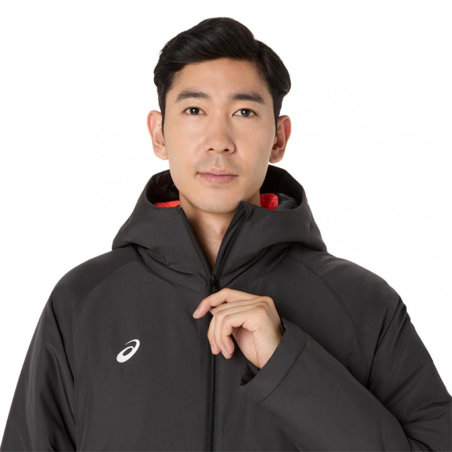 ASICS（アシックス） メンズ ベンチコート 中わたロングコート
