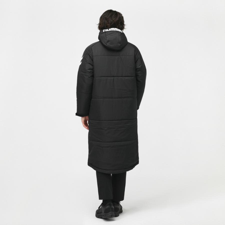 hummel（ヒュンメル） メンズ ベンチコート パデッドロングコート