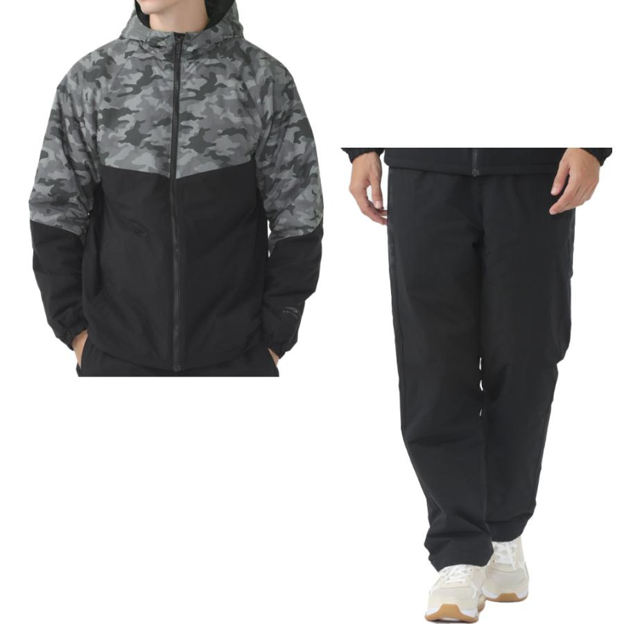 TIGORA（ティゴラ） iHEAT メンズ 中綿ジャケット パンツ 上下セット