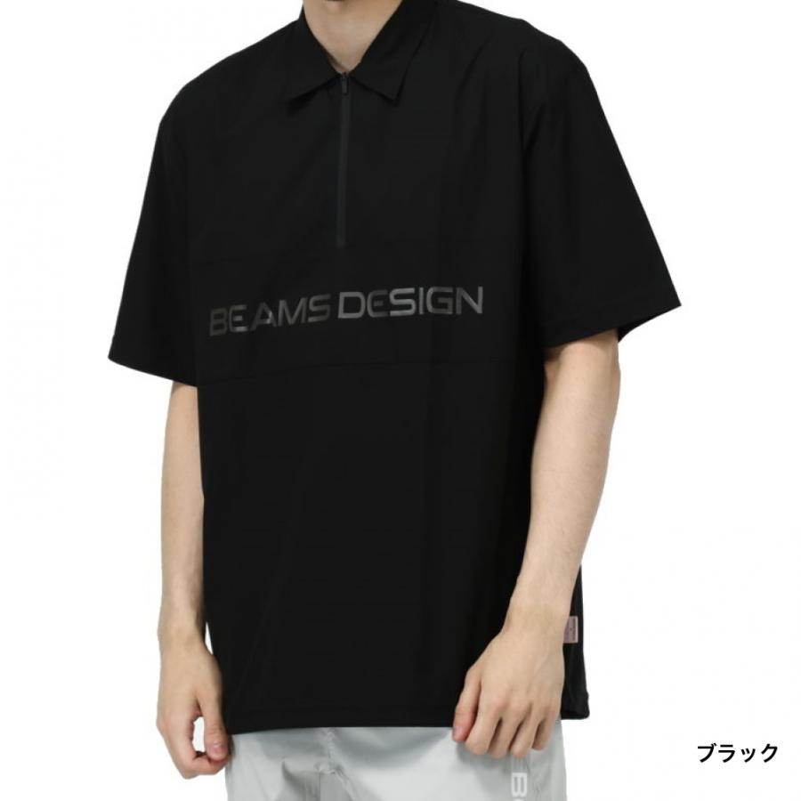 BEAMS - BEAMS パープルレーベル　ストレッチ速乾　レディースポロシャツ BEAMS GOLF ポロシャツ ポロ PURPLE LABEL / 麻混 白襟 ニット