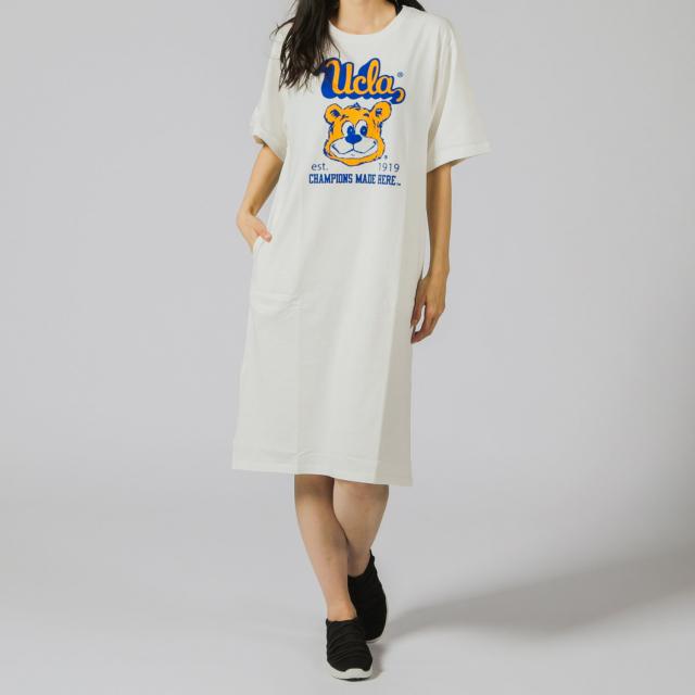 チャンピオン Ucla レディース Tシャツ 半袖tシャツ フロッキー
