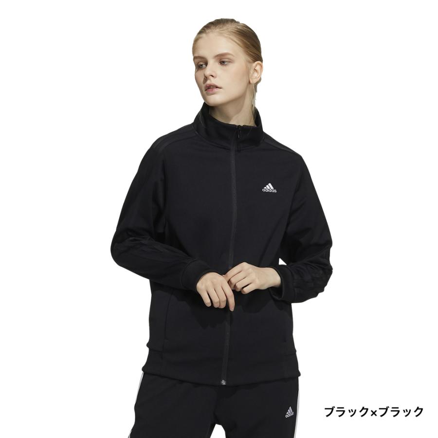 adidas アディダス レディース 長袖 ジャージジャケット スリー