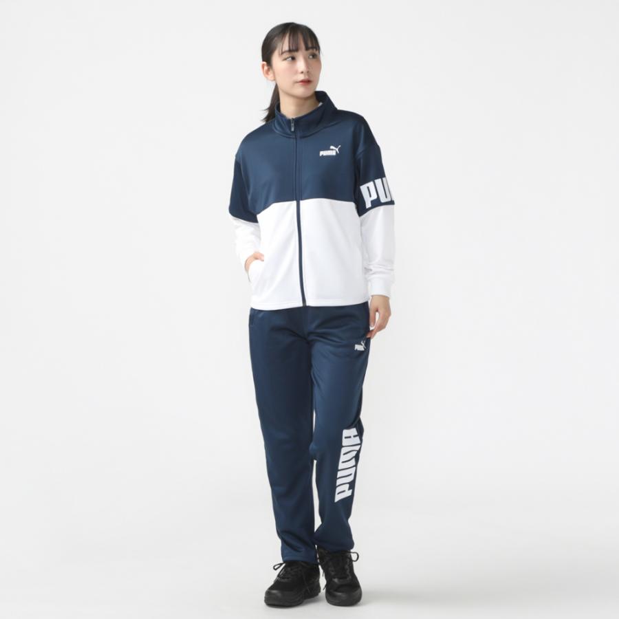 プーマ レディース 長袖 ジャージ ジャケット PUMA POWER ニット  