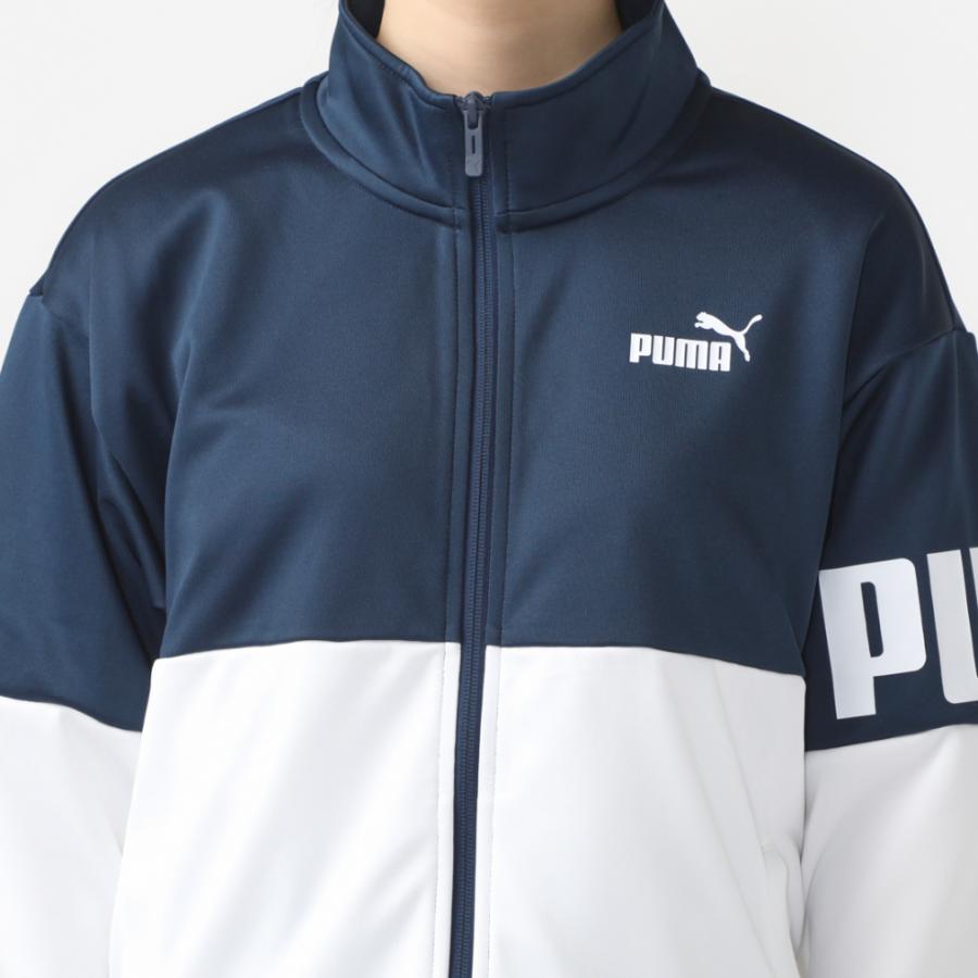 プーマ レディース 長袖 ジャージ ジャケット PUMA POWER ニット  
