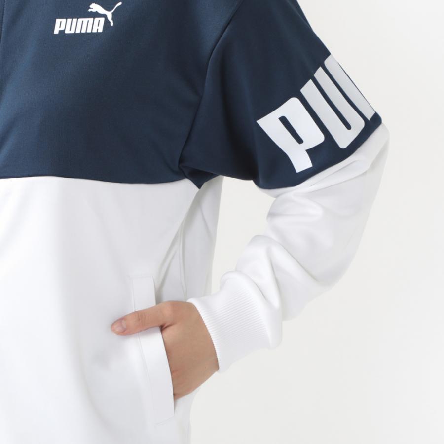 プーマ レディース 長袖 ジャージ ジャケット PUMA POWER ニット 