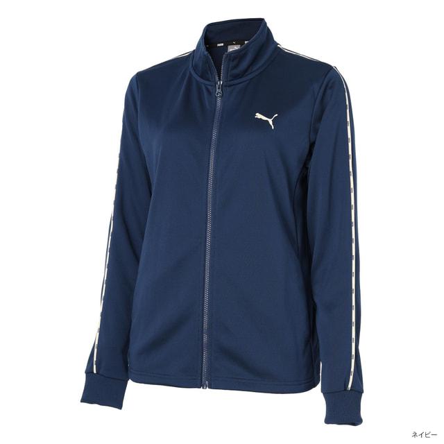 PUMA（プーマ） レディース 長袖 ジャージ ジャケット ニット