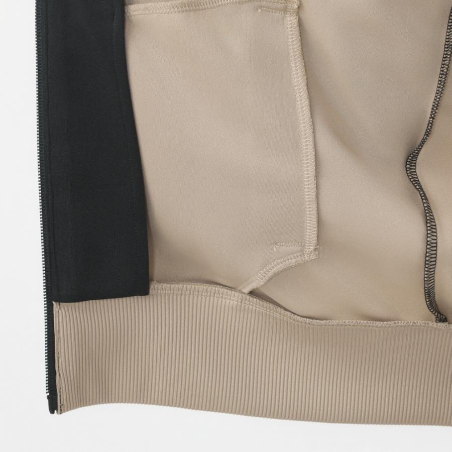 TIGORA ティゴラ アウトドアウェア レディース M ベージュ×ブラック TIGORA ティゴラ レディース 長袖 ジャージ ジャケット トラック