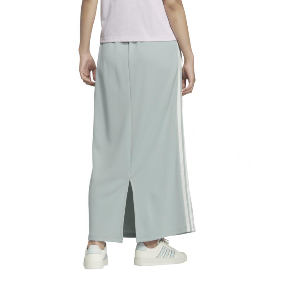 アディダス レディース ジャージ パンツ スリーストライプス DK アイライン スカート SW799 KF6145 スポーツウェア ： スモークグリーン adidas_1