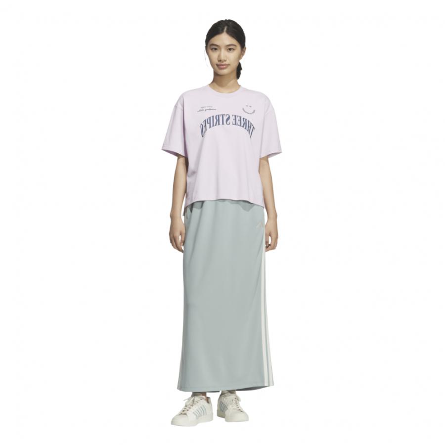 アディダス レディース ジャージ パンツ スリーストライプス DK アイライン スカート SW799 KF6145 スポーツウェア ： スモークグリーン adidas_2