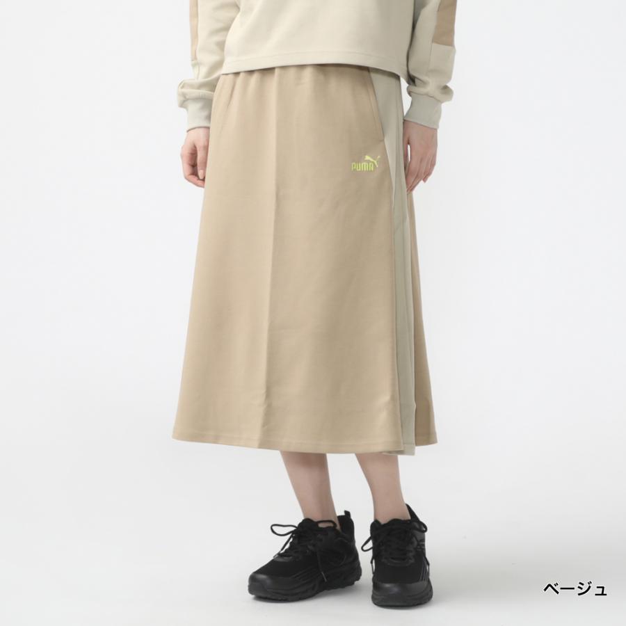 PUMA（プーマ） レディース CORE HERITAGE ニット ロング スカート