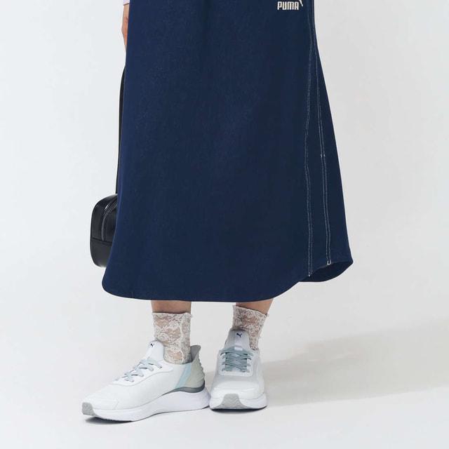 PUMA（プーマ） レディース ジャージ パンツ CORE HERITAGE デニム