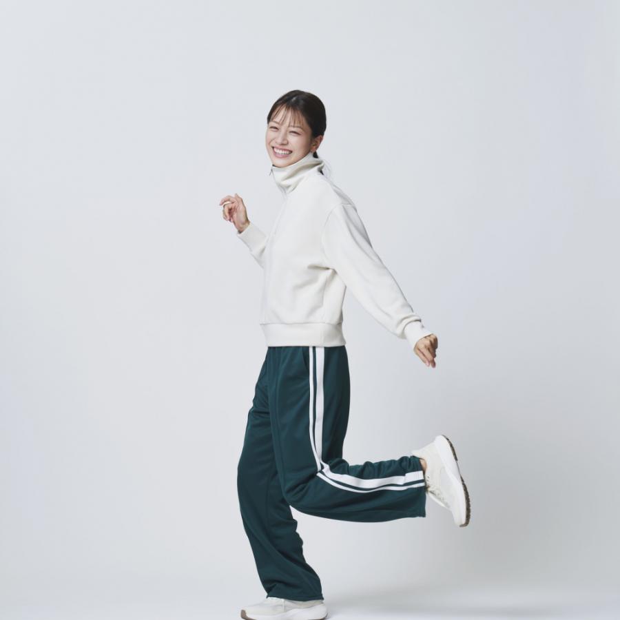 TIGORA（ティゴラ） レディース ジャージ パンツ ワイドトラックパンツ