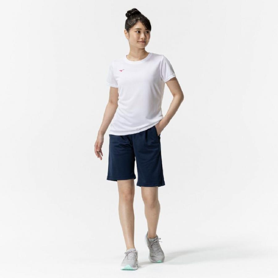 MIZUNO（ミズノ） レディース ジャージ ハーフパンツ ナビドライニット