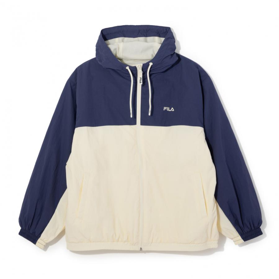 新品FILAレディース長袖ウインドブレーカー 撥水加工レディースXS FILA フィラ アノラック パーカー レディース ジャケット 軽量 配色