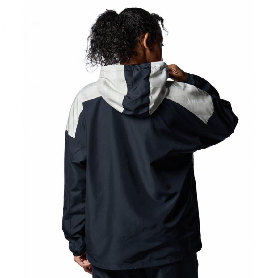 UNDER ARMOUR フード付きジャケット ホワイト/ネイビー Under Armour 1359386 Mens Navy Blue Team Legacy Wind & Water