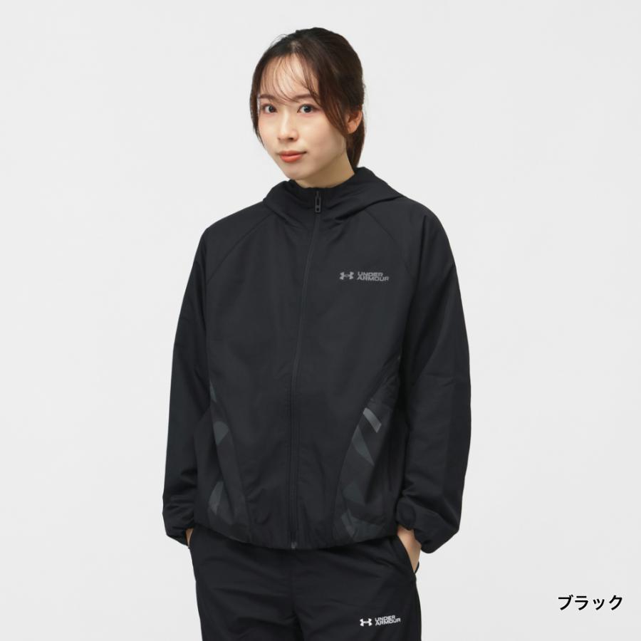 送料無料 新品 underarmour ストレッチウーブン フルジップJK&PT