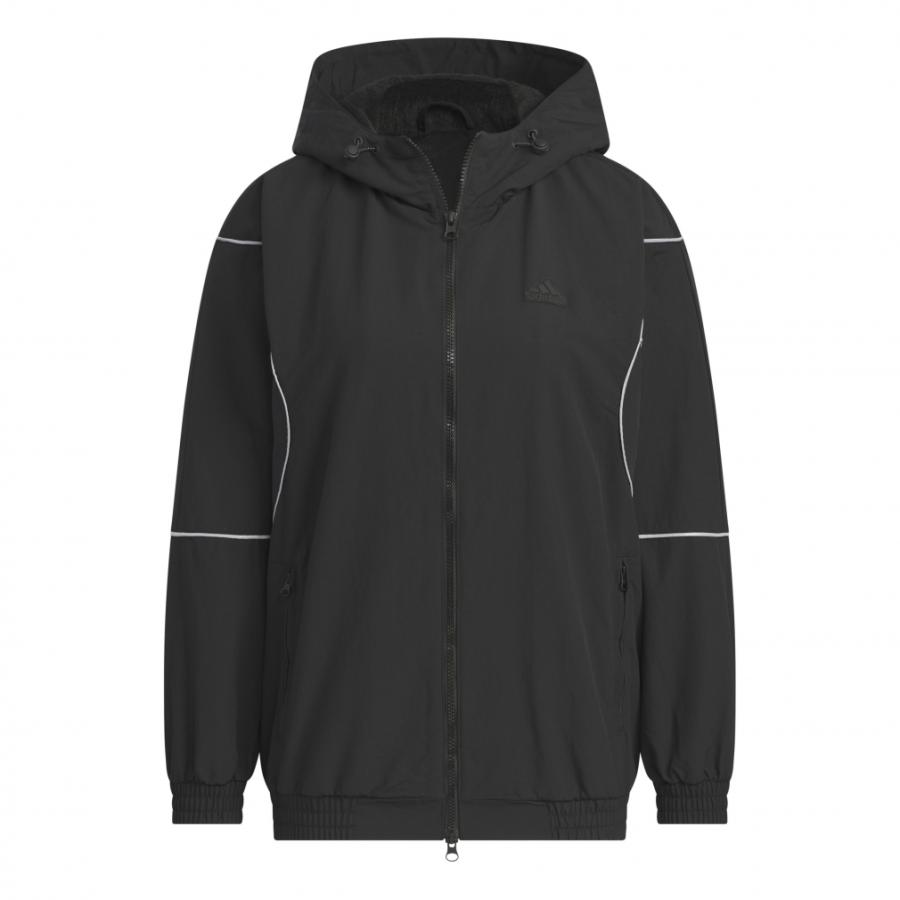 【新品】 レディース ウインドジャケット ウーブンジャケット 黒　L adidas（アディダス） レディース ウインドジャケット W BYD3 ウーブン