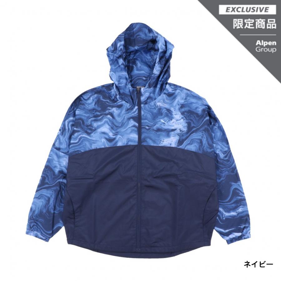 プーマ レディース ウインドジャケット ESS+ MARBLEIZED ドルマン 