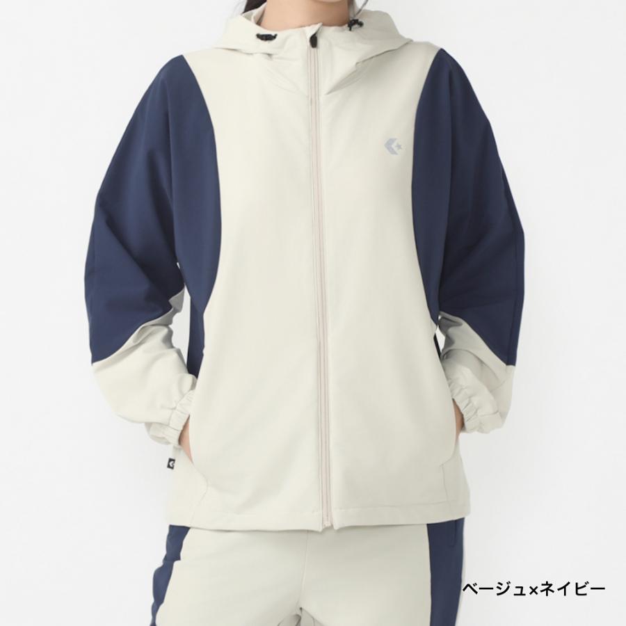 CONVERSE（コンバース） レディース ウインドジャケット カラー