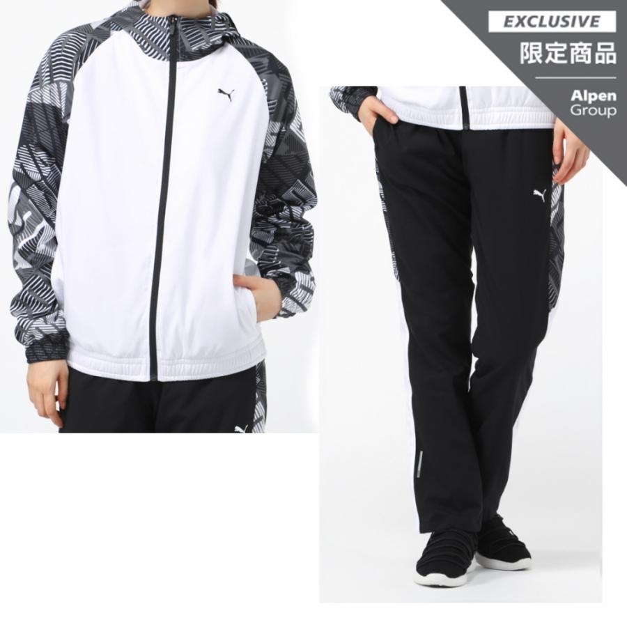 PUMA（プーマ） レディース ウインドブレーカー 上下セット 521812