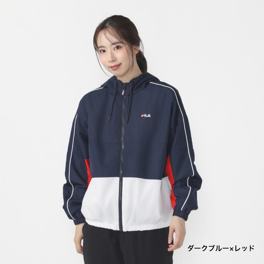FILA フィラ レディース ウインドジャケット 撥水裏トリコットウィンド 