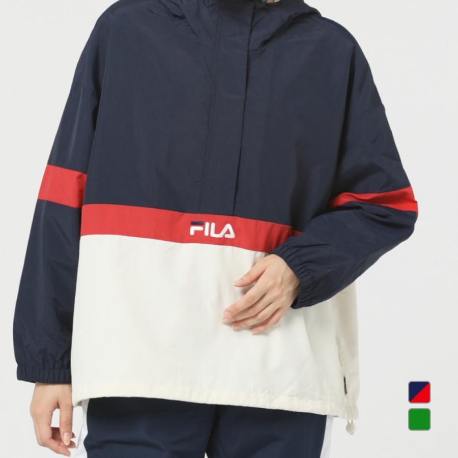 FILA（フィラ） レディース ウインドジャケット 撥水アノラック