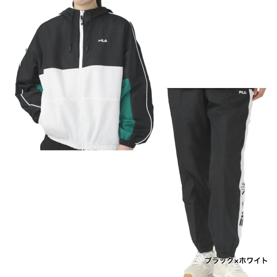 FILA フィラ レディース ウインドブレーカー 上下セット FL FILA フィラ レディース ウインドブレーカー 上下セット FL