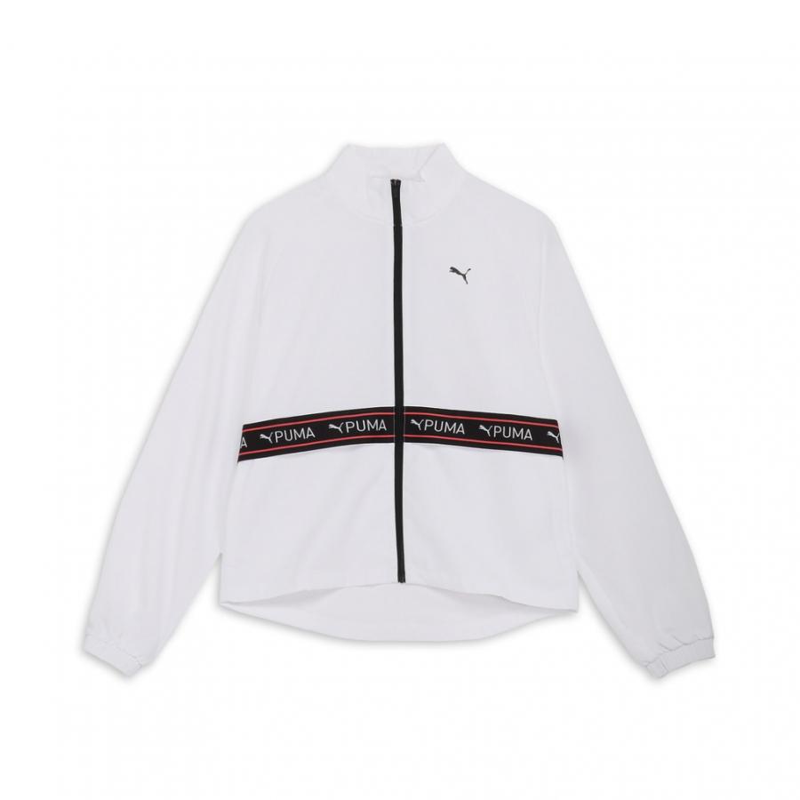 PUMAプーマ　テニスウェア　ジャンパー　レディース　M PUMA（プーマ） レディース クロスジャケット TAD CLOTH ウーブン