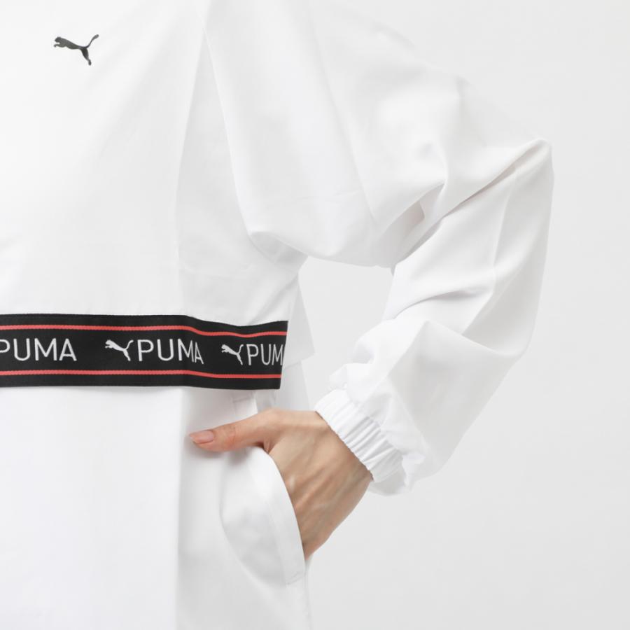 PUMAプーマ　テニスウェア　ジャンパー　レディース　M PUMA（プーマ） レディース クロスジャケット TAD CLOTH ウーブン