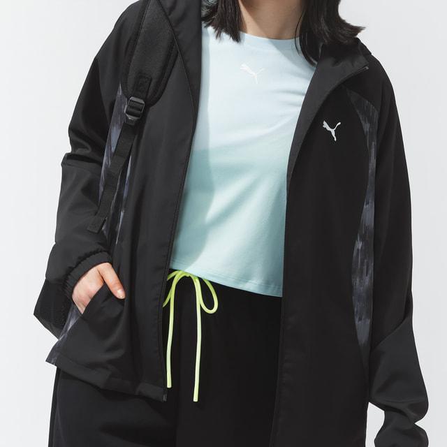 レディース　ウェアM PUMA（プーマ） レディース クロスジャケット クロス AOP JKT 528892