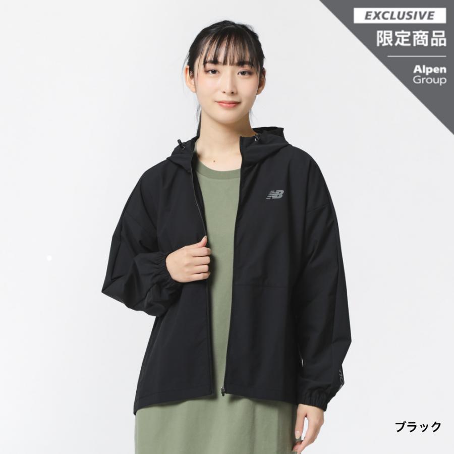 ニューバランス THE CITY レディース クロスジャケット フーデット 