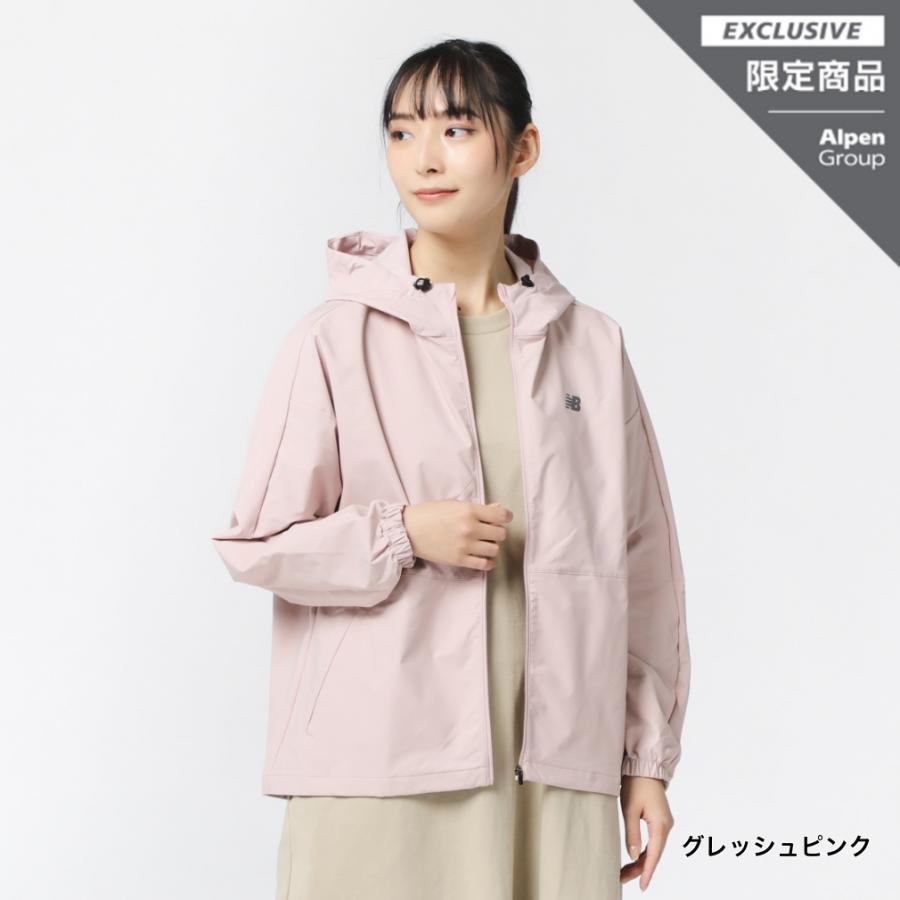 ニューバランス THE CITY レディース クロスジャケット フーデット 