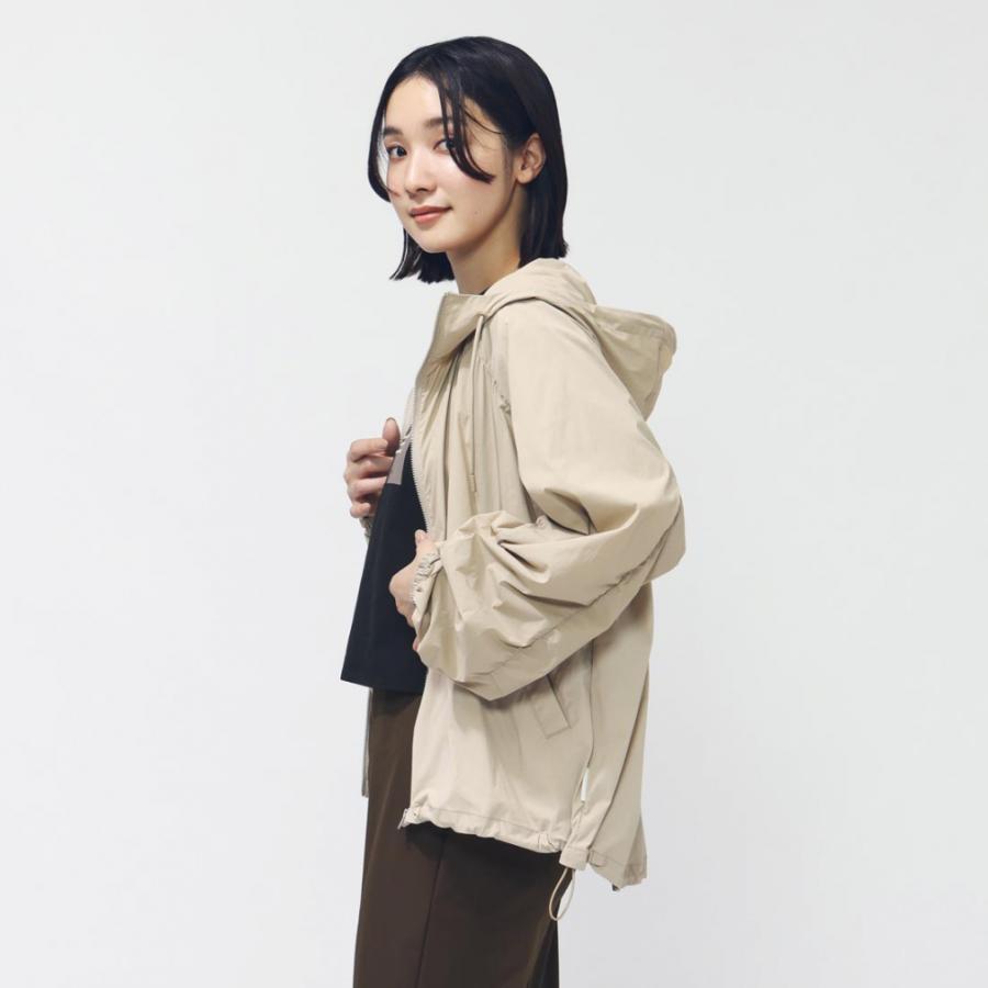 TIGORA（ティゴラ） レディース クロスジャケット ナイロンフード