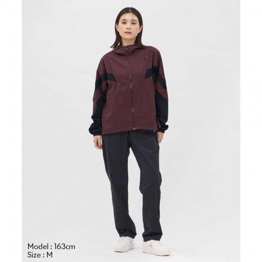 【未使用】[2点セット] ルコック クロスパンツ ヒートナビ ロングフィットパンツ M ネイビー QTWSJD92/QMWPJG21 レディース le coq sportif スポーツ テニスウェア le coq sportif（ルコックスポルティフ） ルコック レディース クロス