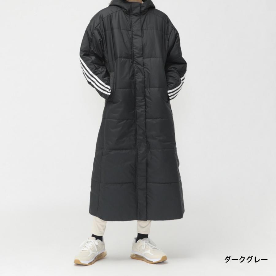 adidas アディダス レディース ベンチコート W スーパーロング パ