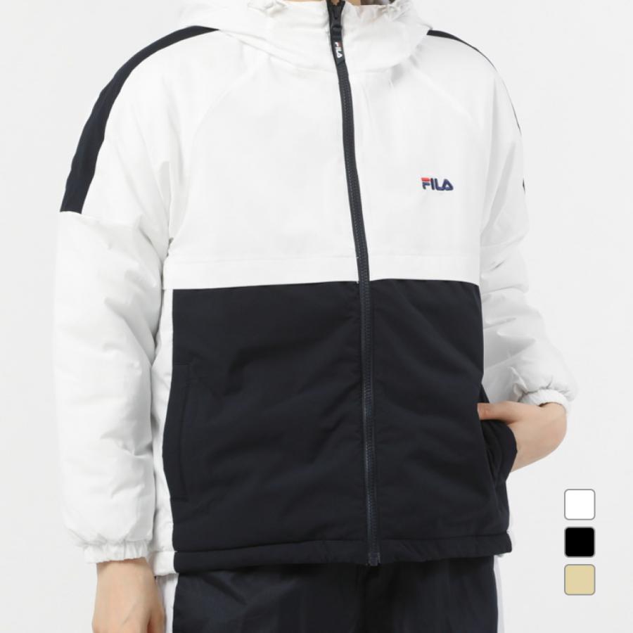 FILA（フィラ） レディース 中綿ジャケット 撥水 中綿 ウィンド