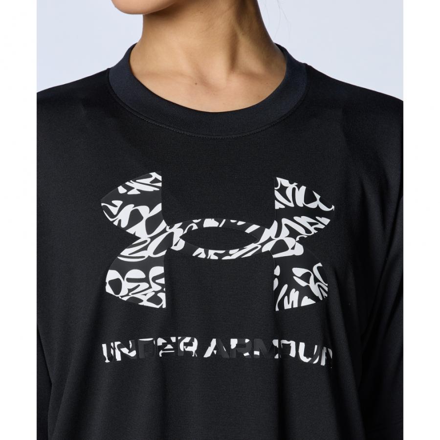 ☆アンダーアーマー プリント ロゴ Tシャツ/レディース/Ｍ アンダーアーマー UNDER ARMOUR レディース 半袖機能Tシャツ UAテック