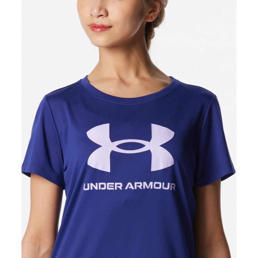 アンダーアーマー レディース 半袖 機能 Tシャツ UA TECH BIG LOGO TEE 1378308 スポーツウェア UNDER ARMOUR
