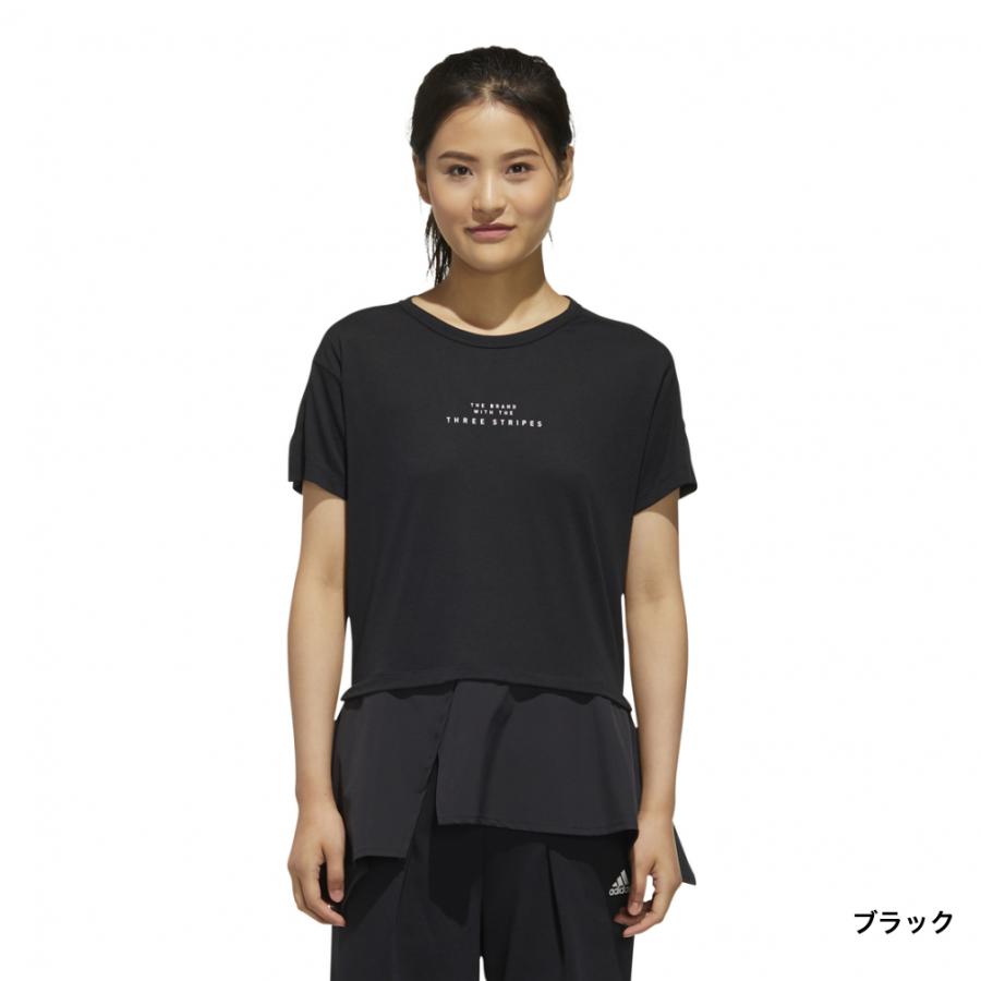 アディダス レディース Tシャツ 半袖tシャツ Gun90 スポーツウェア Adidas アルペン Paypayモール店 通販 Paypayモール
