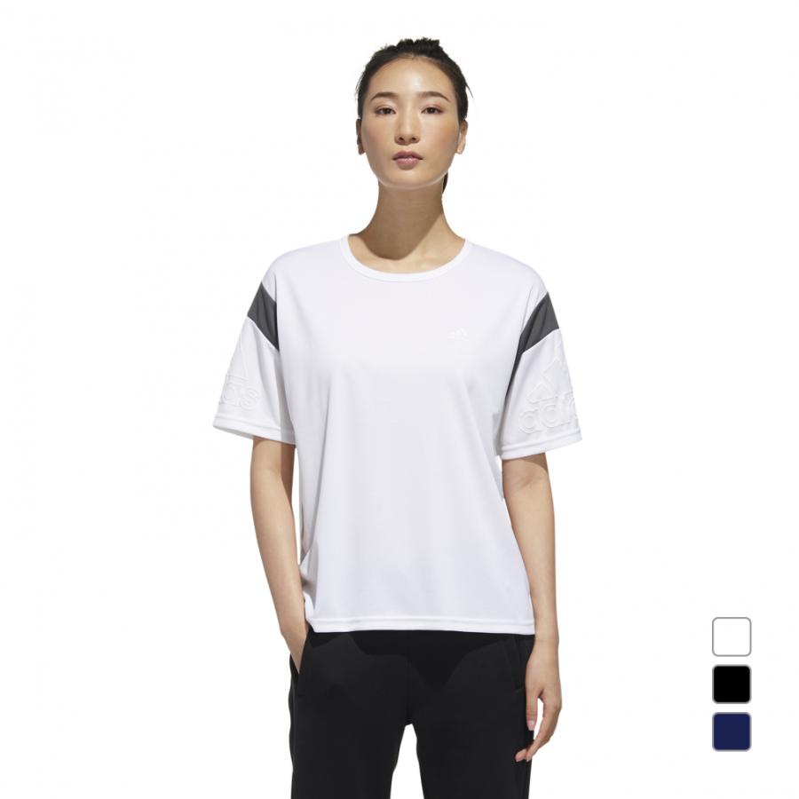 アディダス レディース 半袖機能tシャツ W Mh カラーブロック ルーズtシャツ Gun70 スポーツウェア Adidas 0529t アルペングループヤフー店 通販 Yahoo ショッピング