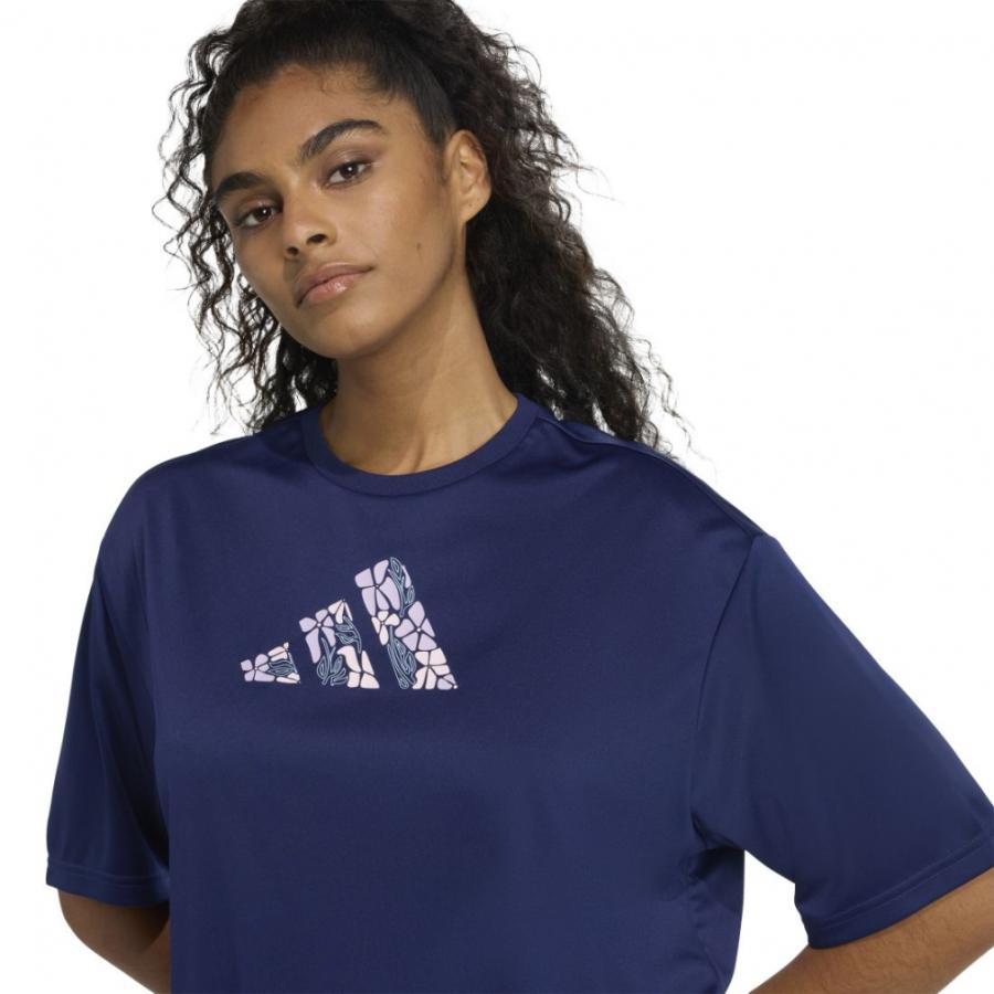 adidas（アディダス） レディース 半袖 機能 Tシャツ W FLOWER 3BAR