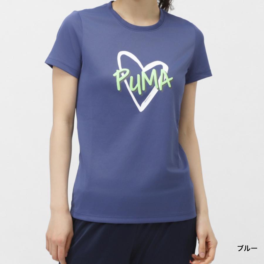 PUMA（プーマ） レディース 半袖 機能 Tシャツ ESS ダブルフェイス