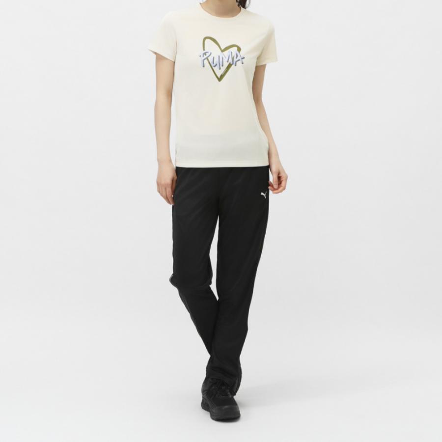 PUMA（プーマ） レディース 半袖 機能 Tシャツ ESS ダブルフェイス