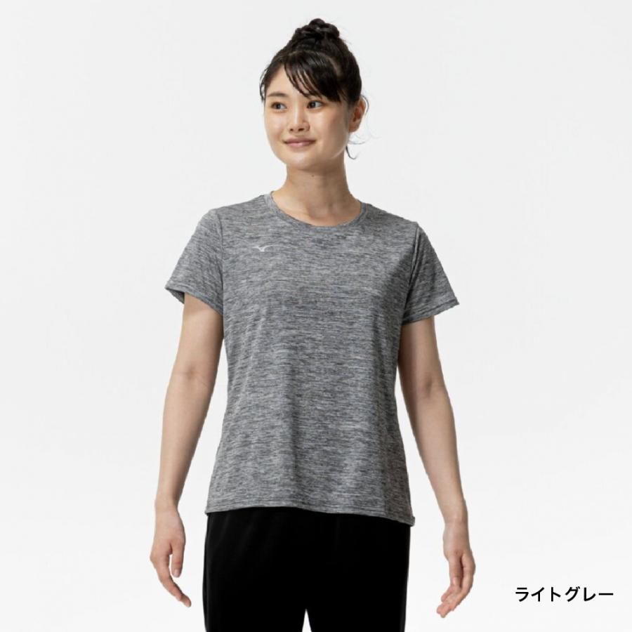 MIZUNO ミズノ Tシャツ MIZUNO（ミズノ） レディース 半袖 機能 Tシャツ ナビドライTシャツ