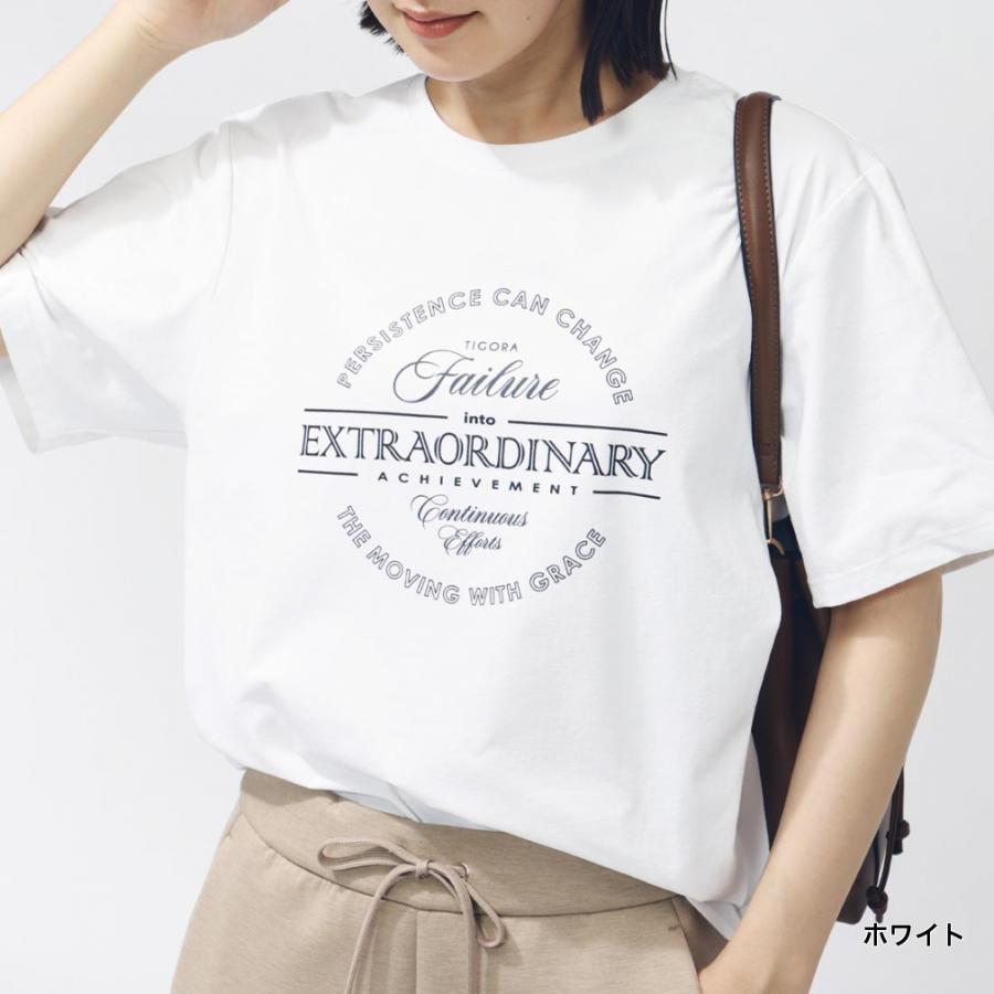 【未使用品】定価5.1万円　G/FORE ホワイトT-シャツ　レディース TIGORA（ティゴラ） レディース 半袖 機能 Tシャツ ドライオーバー